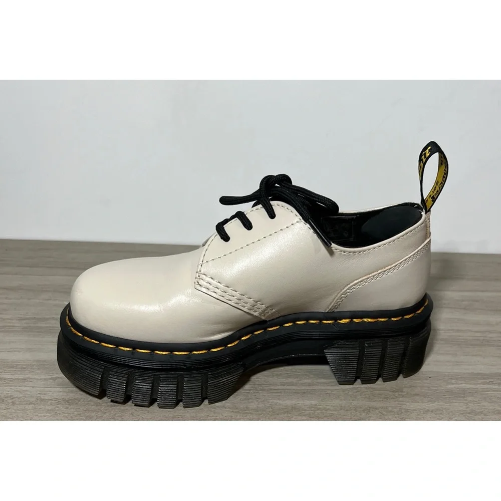*Dr. Martens Audrick Nappa Leather Platform Shoes
